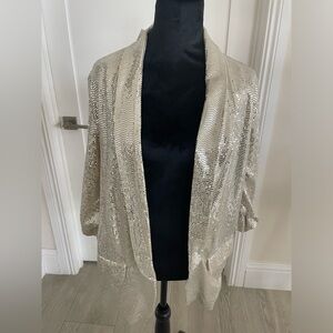 C by one sequin blazer